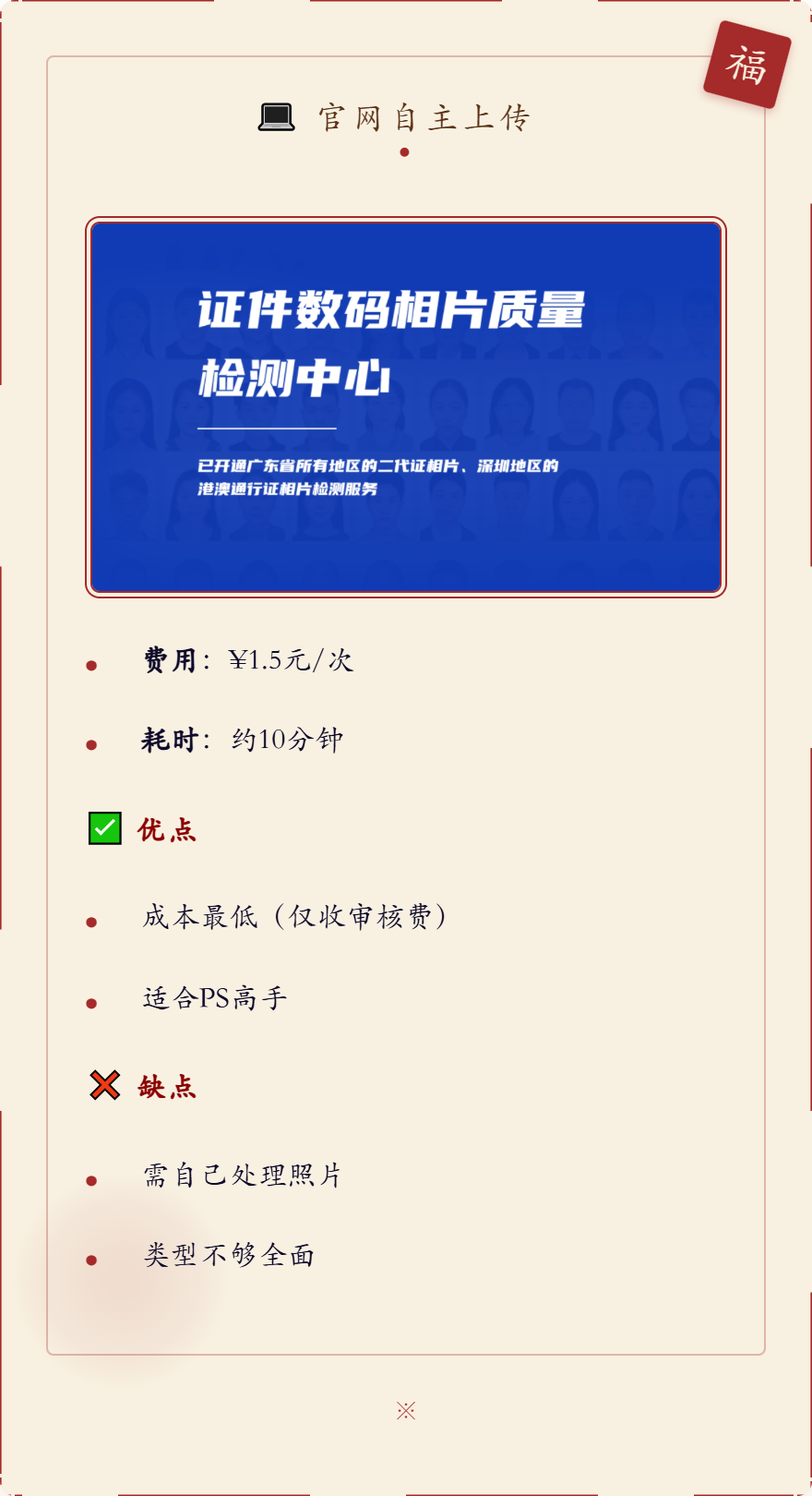 证件照片回执办理指南：详解4种方式优缺点与费用对比，高效省时省力，避免不必要支出！